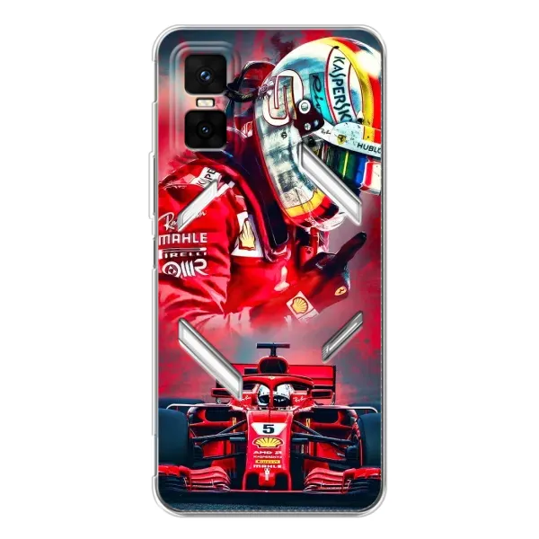 Чехол с принтом «Гонщик» для Infinix GT 30 Pro