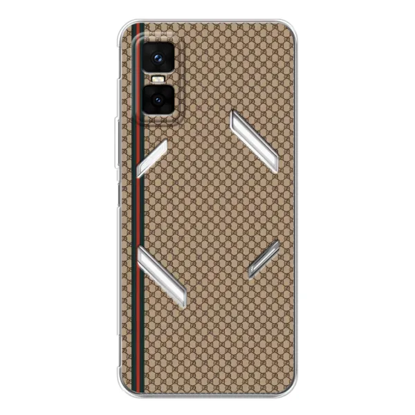 Чехол с принтом «Гуччи полоса» для Infinix GT 30 Pro