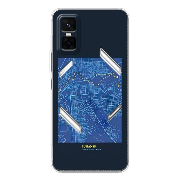 Чехол с принтом «Гуганск» для Infinix GT 30 Pro