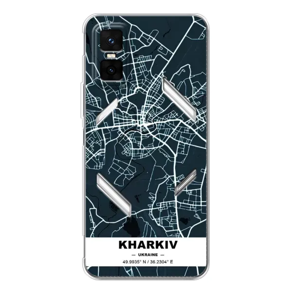 Чехол с принтом «Харьков» для Infinix GT 30 Pro