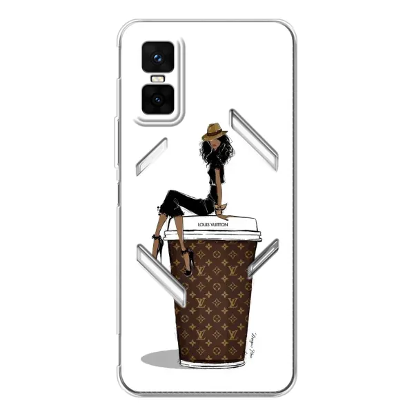 Чехол с принтом «кофе LOUIS VUITTON» для Infinix GT 30 Pro Чехол с принтом «кофе LOUIS VUITTON» для Infinix GT 30 Pro