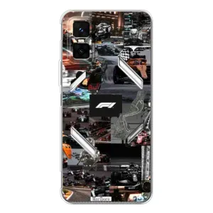 Чохол Формула1 на Infinix GT 30 Pro (Гоночний колаж Ф1)