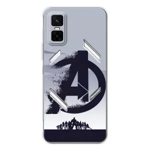 Чохли з героями Марвел Infinix GT 30 Pro (VPrint) (Команда А)