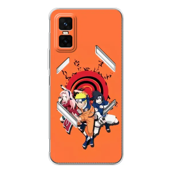 Чехол с принтом «команда Наруто» для Infinix GT 30 Pro