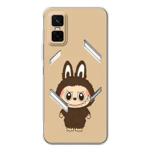 Чохол з Лабубу на Infinix GT 30 Pro (Bored Ape в червоному)