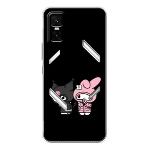 Чохол з кроликом Куромі на Infinix GT 30 Pro (Куромі і Мелоді)