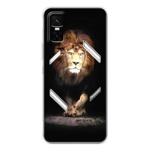 Чохол з картинкою ЛЕВ для Infinix GT 30 Pro (VPrint) (Лев)