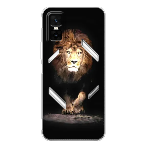 Чехол с принтом «Лев» для Infinix GT 30 Pro