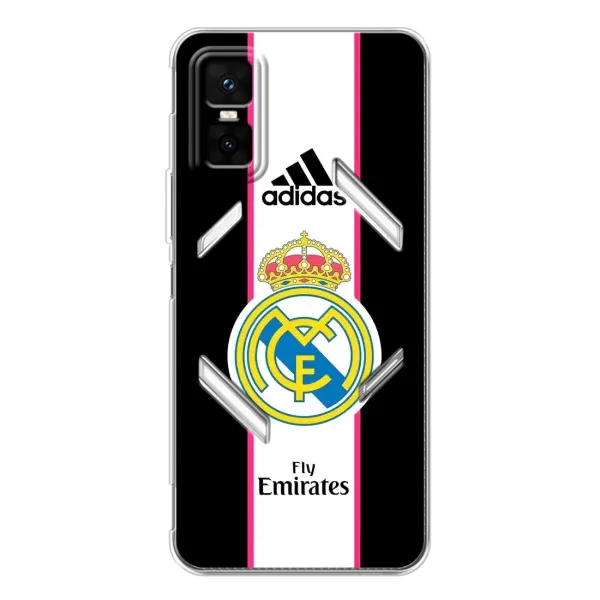Чехол с принтом «лого Real Madrid» для Infinix GT 30 Pro