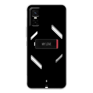 Чехлы для любимой на ДжіТі 30 Про (VPrint) (Love battery)