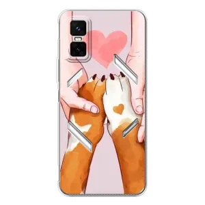 Чохли з собаками для Infinix GT 30 Pro (VPrint) (Любовь до собак)