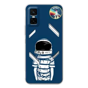 Чохол NASA для Infinix GT 30 Pro (AlphaPrint) (Хлопчик в шоломі)