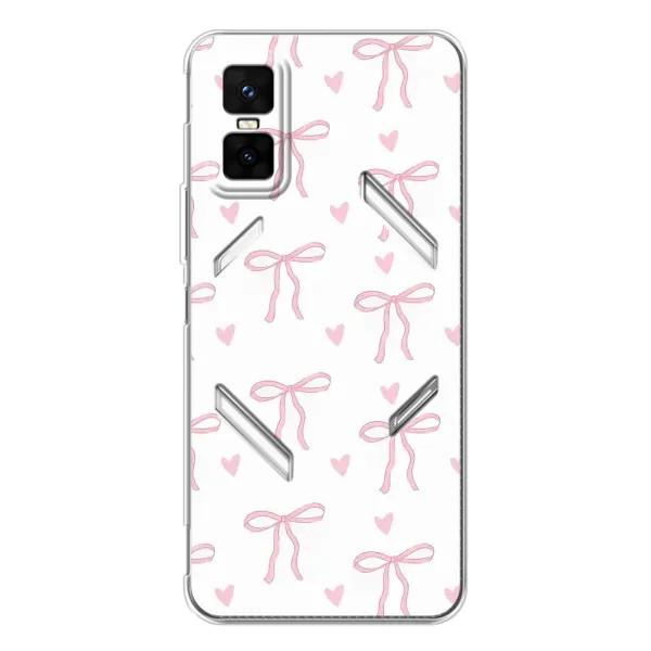 Чехол с принтом «Маленькие бантики» для Infinix GT 30 Pro Чехол с принтом «Маленькие бантики» для Infinix GT 30 Pro
