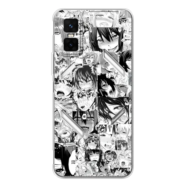 Чехол с принтом «Ahegao manga» для Infinix GT 30 Pro