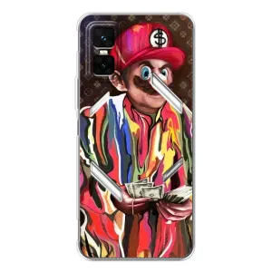 Бренднові Чохли для Infinix GT 30 Pro - (PREMIUMPrint) (Mario LV)