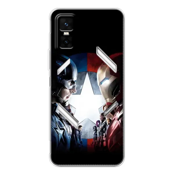 Чехол с принтом «Марвел стайл» для Infinix GT 30 Pro