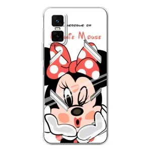 Міккі Маус чохол для Infinix GT 30 Pro (AlphaPrint - Мультяшні) (Маус Мінні)