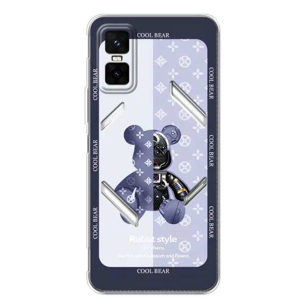 Чехол с принтом «Медвежонок LV» для Infinix GT 30 Pro Чехол с принтом «Медвежонок LV» для Infinix GT 30 Pro