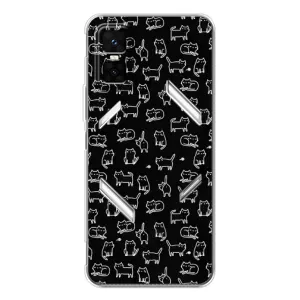 Чохол з принтом для Infinix GT 30 Pro (AlphaPrint) Модні коти (Маленькі котики)