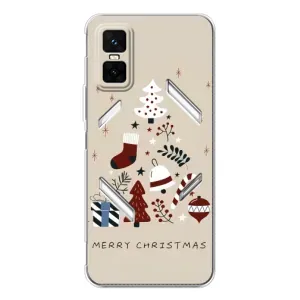 Різдвяні, Святкові Чохли для ДжіТі 30 Про (Merry Christmas)