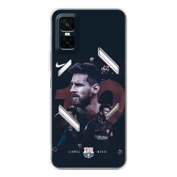 Чехол с принтом «Месси 10» для Infinix GT 30 Pro