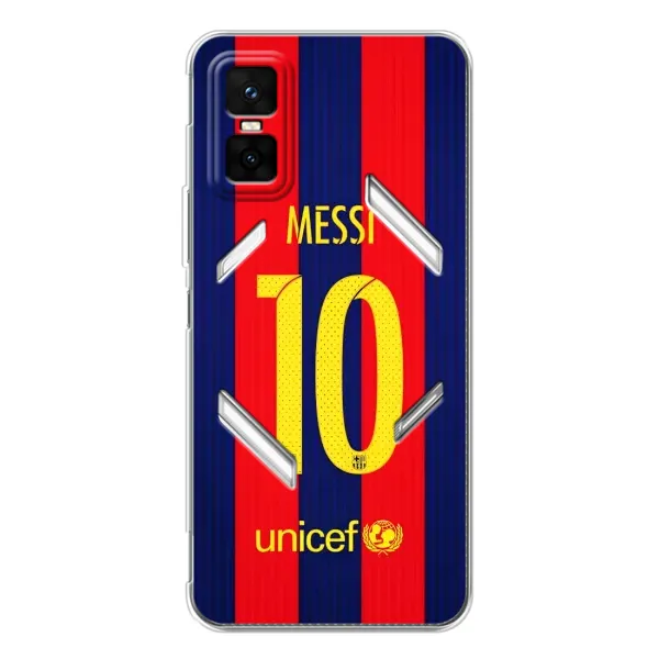 Чехол с принтом «Messi Barca 10» для Infinix GT 30 Pro