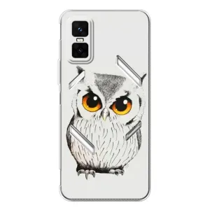 Чохол з пташками на Infinix GT 30 Pro (VPrint) (Мила Сова)