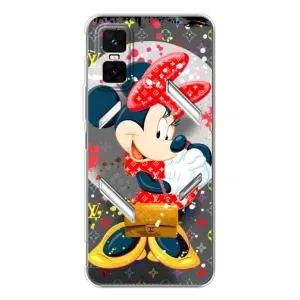 Чохол Disney Mouse Infinix GT 30 Pro (PREMIUMPrint) (Minni з бантіком)