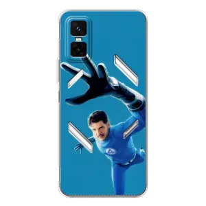 Чохол з принтом Фантастична четвірка для Infinix GT 30 Pro (Містер Фантастік супергерой)