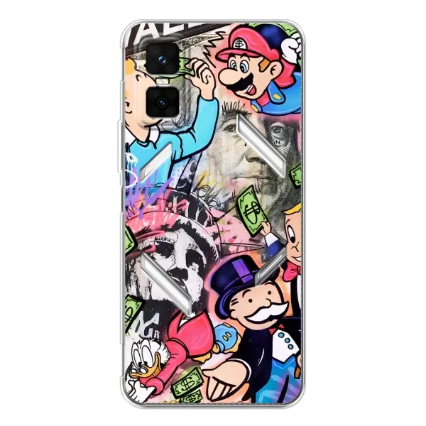 Чехол с принтом «Monopoly man» для Infinix GT 30 Pro