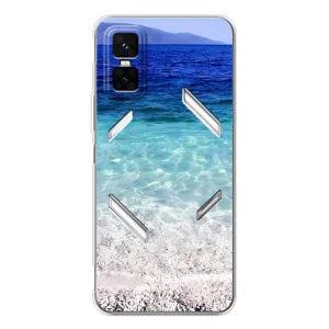 Силіконовий чохол з КАРТИНКАМИ літо для Infinix GT 30 Pro (AlphaPrint) (Море)