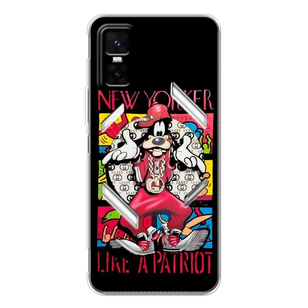 Чехол с принтом «Мультяшный Волк» для Infinix GT 30 Pro