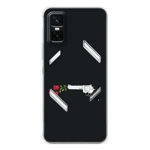 Чехлы (ART) Цветы на Infinix GT 30 Pro (VPrint) (Неочікувані квіти)
