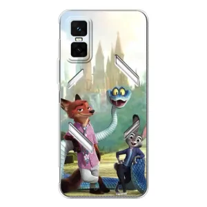 Чохол Зоотрополіс на Infinix GT 30 Pro (Герої мультфільму Зоотрополіс)