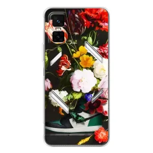 Бренднові Чохли для Infinix GT 30 Pro - (PREMIUMPrint) (Nike цветы)