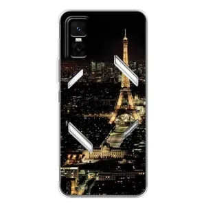 Чохол Ейфелева Вежа Infinix GT 30 Pro - (AlphaPrint) (Нічний Париж)