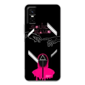 Чохол Гра в кальмара для Infinix GT 30 Pro (Мінімалізм Гра кальмара)