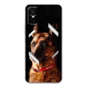 Чохли з картинкою животних Infinix GT 30 Pro (Овчарка)