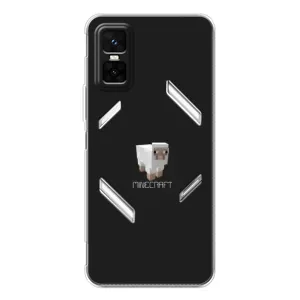 Чохол Майнкрафт на Infinix GT 30 Pro (AlphaPrint) Minecraft (Овечка Майнкрафт)
