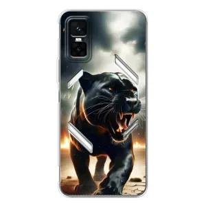Чохол з картинкою 'Хижаки' для Infinix GT 30 Pro (Чорна пантера)