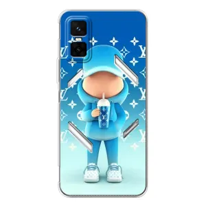 Круті Чохли Луі Віттон для Infinix GT 30 Pro (AlphaPrint) (Хлопець LV)