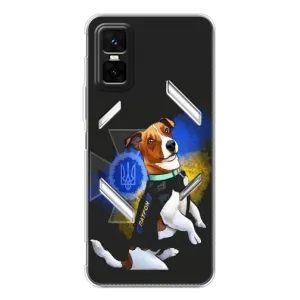 Чохли з картинкою собаки Патрон для Infinix GT 30 Pro (AlphaPrint) (Патрон собачка)