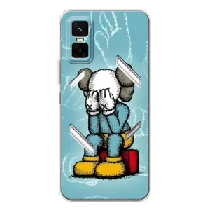 Чохли для Infinix GT 30 Pro - Bearbrick Louis Vuitton (PREMIUMPrint) (Плач Bearbrick)