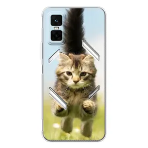 Чохли з Котиками для Infinix GT 30 Pro (VPrint) (Прижок кота)