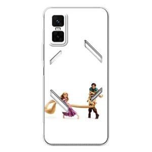 Чохол Рапунцель для Infinix GT 30 Pro (Рапунцель та Флін)