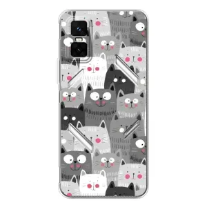 Чохли з Котиками для Infinix GT 30 Pro (VPrint) (Мальовані котики)