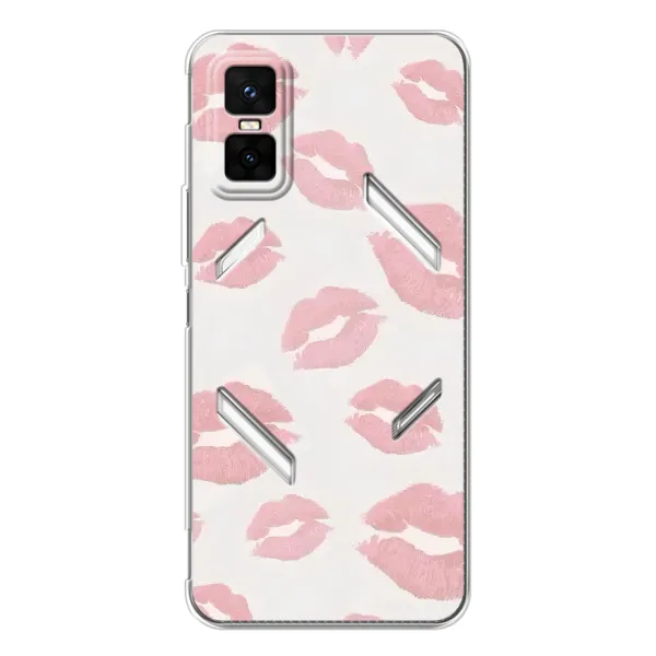 Чохол з принтом «Рожеві губи» для Infinix GT 30 Pro