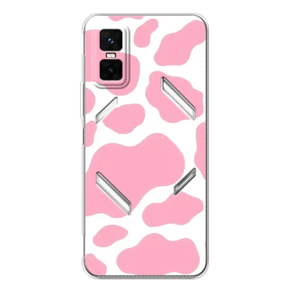Чехол с принтом «Розовый принт» для Infinix GT 30 Pro