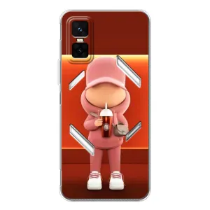 Круті Чохли Луі Віттон для Infinix GT 30 Pro (AlphaPrint) (З Кавою)