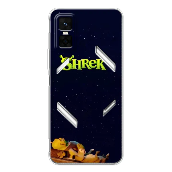Чехол с принтом «Отдыхающий Шрек» для Infinix GT 30 Pro